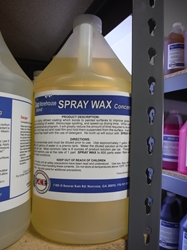 Spray Wax conc. 1 gallon 